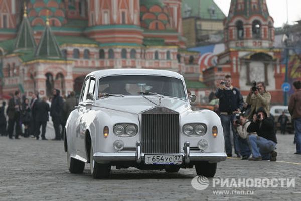 Old-timers on the streets of Moscow Old-timers on the streets of Moscow - Sputnik International