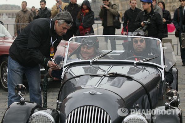 Old-timers on the streets of Moscow Old-timers on the streets of Moscow - Sputnik International