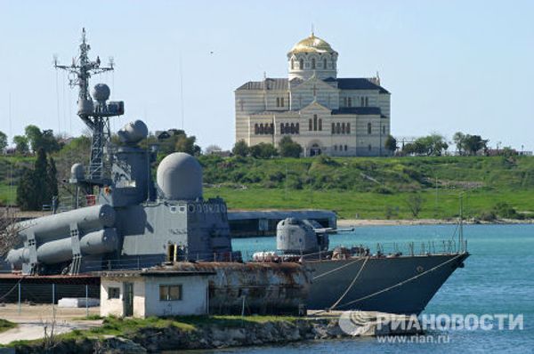 Russia’s Black Sea Fleet warships in Sevastopol Russia’s Black Sea Fleet warships in Sevastopol - Sputnik International