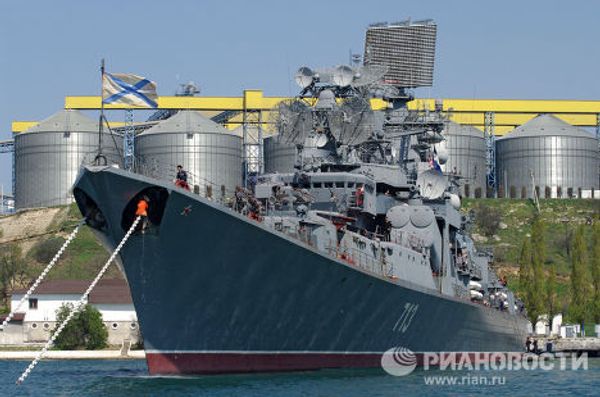 Russia’s Black Sea Fleet warships in Sevastopol Russia’s Black Sea Fleet warships in Sevastopol - Sputnik International