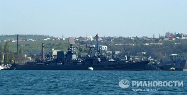 Russia’s Black Sea Fleet warships in Sevastopol Russia’s Black Sea Fleet warships in Sevastopol - Sputnik International