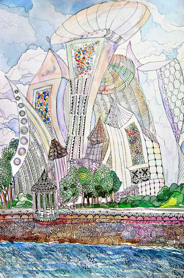 City of the future as seen through children’s eyes - Sputnik International