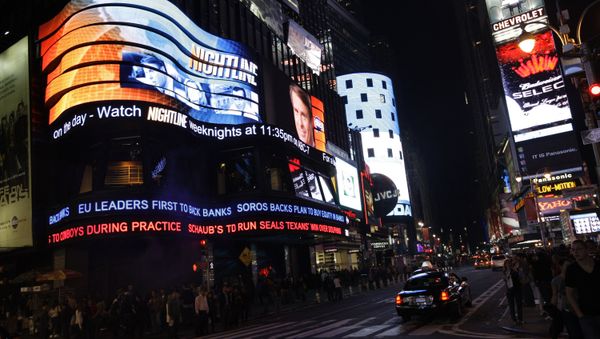 Times Square and Broadway Street in New York City - Sputnik International