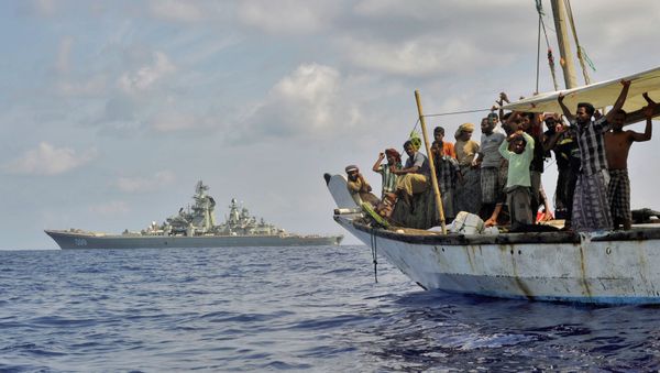 Since the rise of piracy off the coast of Somalia, South Korea, among other nations, has deployed its navy to the Gulf of Aden in 2009 to ensure the safety of cargo vessels, which were getting hijacked by the pirates. - Sputnik International