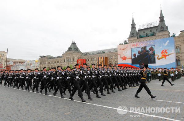 Dress rehearsal of V-Day parade on Moscow’s Red Square Dress rehearsal of V-Day parade on Moscow’s Red Square - Sputnik International