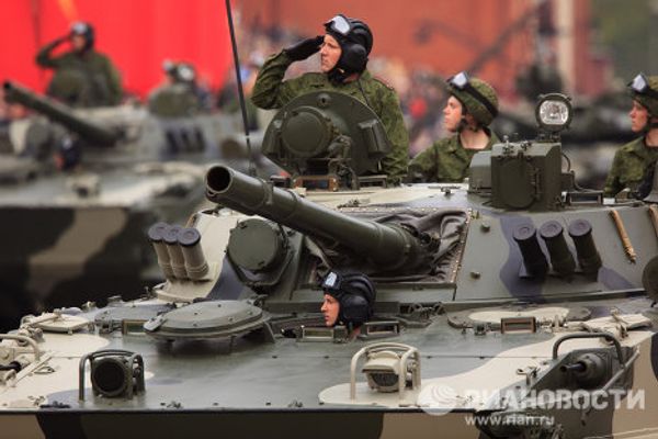Dress rehearsal of V-Day parade on Moscow’s Red Square Dress rehearsal of V-Day parade on Moscow’s Red Square - Sputnik International