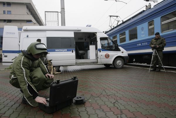 Explosion ripped through a railway station in the town of Derbent in the Russian North Caucasus republic of Dagestan. - Sputnik International