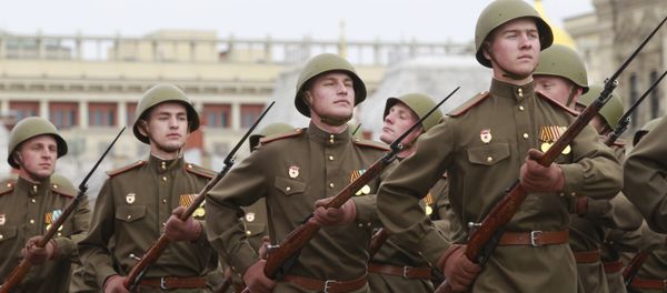 The rehearsal for the Victory Day parade - Sputnik International