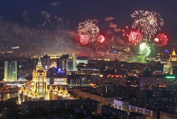 Over 4.2 mln people celebrated Victory Day on Moscow streets - Sputnik International