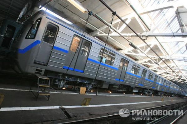 The evolution of the Moscow Metro trains - Sputnik International