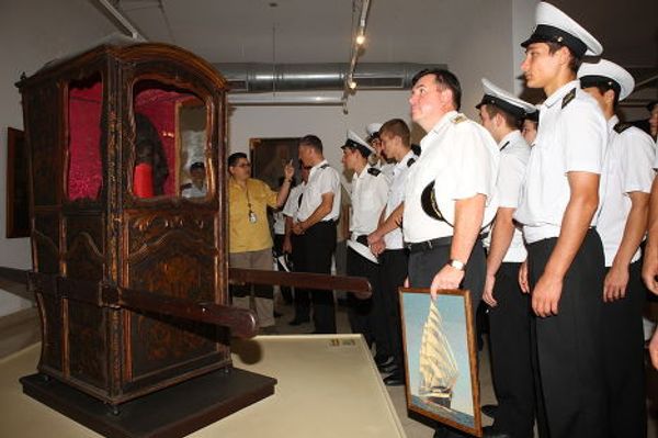 Crew of the Kruzenshtern sailing ship visits Venezuelan capital - Sputnik International