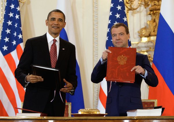 New Russia-U.S. arms treaty to be submitted to Russia's Federal Assembly by end of May New Russia-U.S. arms treaty to be submitted to Russia's Federal Assembly by end of May - Sputnik International