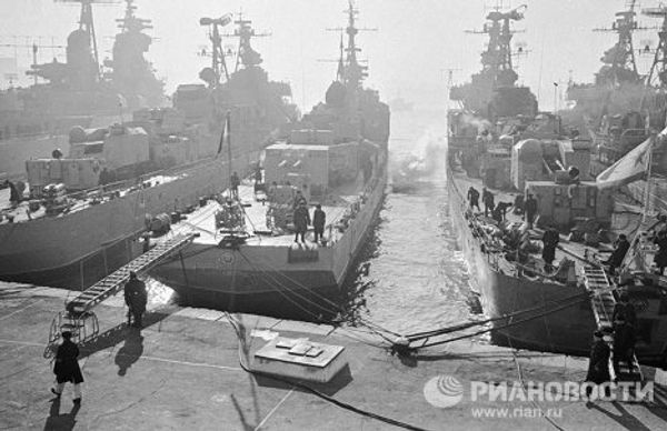 Warships and submarines in Russia’s Pacific Fleet - Sputnik International