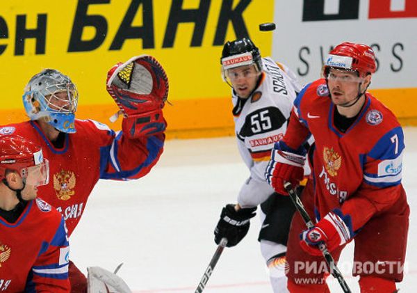 Best moments of World Ice Hockey Championship semifinals Russia vs. Germany Best moments of World Ice Hockey Championship semifinals Russia vs. Germany - Sputnik International