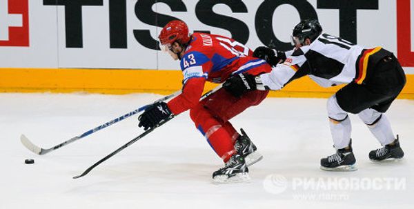 Best moments of World Ice Hockey Championship semifinals Russia vs. Germany Best moments of World Ice Hockey Championship semifinals Russia vs. Germany - Sputnik International