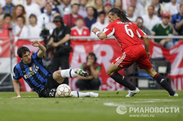 Best moments of Champion's League 2010 final in Madrid Inter Milan vs. Bayern Munich - Sputnik International