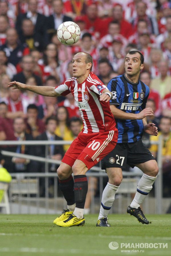 Best moments of Champion's League 2010 final in Madrid Inter Milan vs. Bayern Munich - Sputnik International
