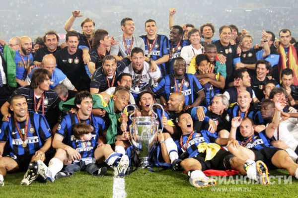 Best moments of Champion's League 2010 final in Madrid Inter Milan vs. Bayern Munich - Sputnik International