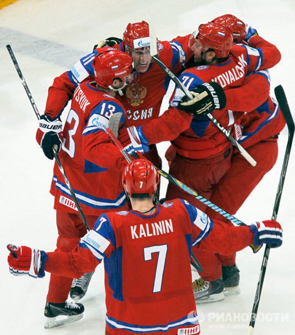 Best moments of World Ice Hockey Championship semifinals Russia vs. Germany Best moments of World Ice Hockey Championship semifinals Russia vs. Germany - Sputnik International