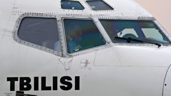 Boeing 737-500 of Georgian Airways - Sputnik International