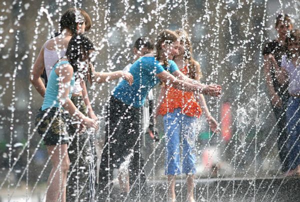 A hot day in Moscow - Sputnik International