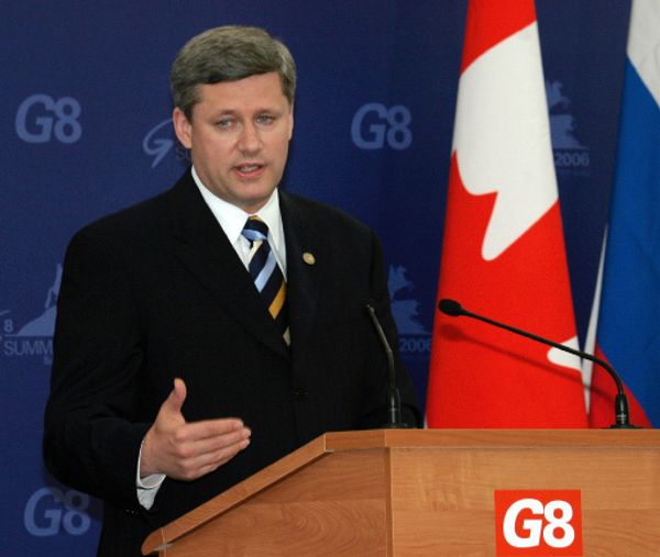 Canadian Prime Minister Stephen Harper - Sputnik International
