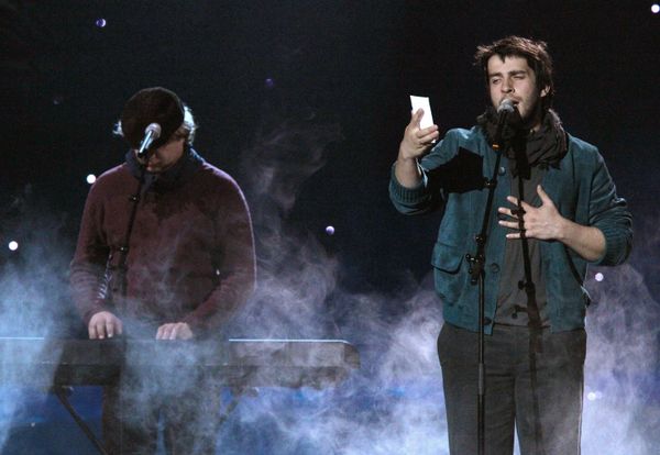 Peter Nalitch was second to perform during the first semifinal.  - Sputnik International