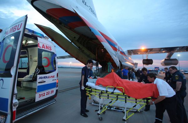 Transfer of Russian tourists injured in Antalya to Moscow - Sputnik International