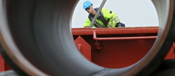 Cтроительство газопровода Северный поток (Nord Stream) Cтроительство газопровода Северный поток (Nord Stream) - Sputnik International