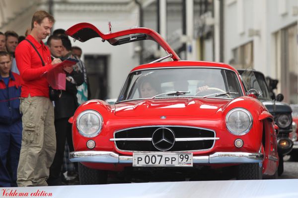Participants of vintage car races  - Sputnik International