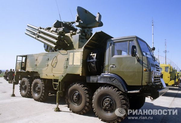 Pantsir-S1 short to medium range surface-to-air missile and anti-aircraft artillery weapon system - Sputnik International