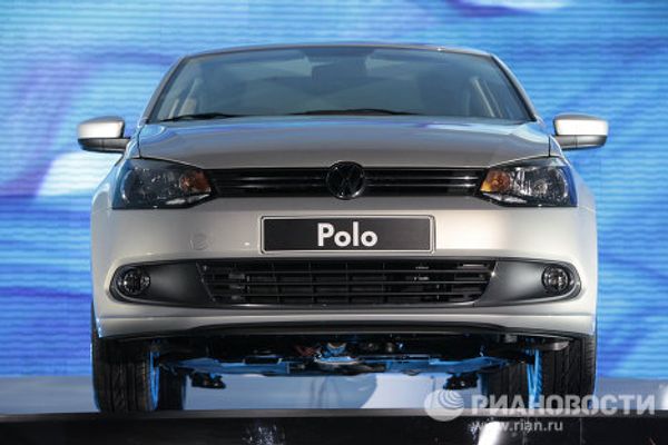 Volkswagen unveils new sedan for Russia Volkswagen unveils new sedan for Russia - Sputnik International