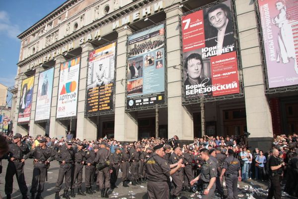 March of Dissent rally on Triumfalnaya Square - Sputnik International
