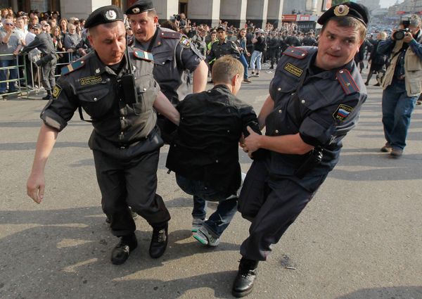 March of Dissent rally held on Triumfalnaya Square on May 31 - Sputnik International