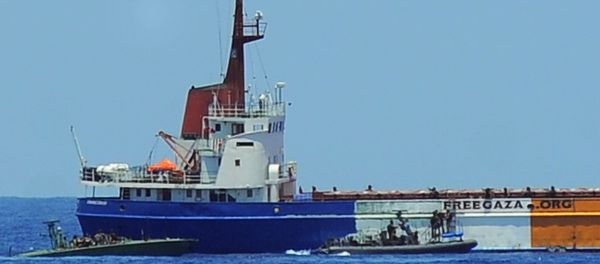 Israeli navy seize last Freedom Flotilla ship Israeli navy seize last Freedom Flotilla ship - Sputnik International