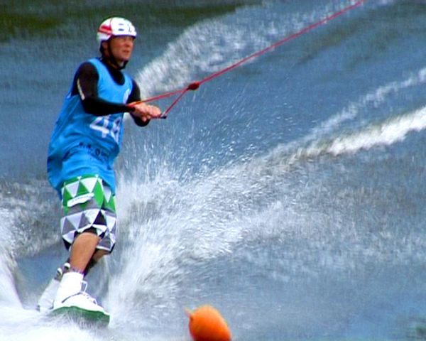 Wakeboarders turn somersaults at new Moscow water park  - Sputnik International
