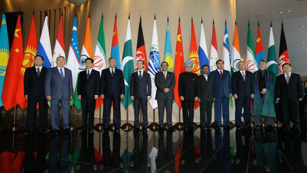 The  Shanghai Cooperation Organization, which includes Russia, China and former Soviet republics of Kazakhstan Kyrgyzstan, Tajikistan and Uzbekistan, is gathering for its annual 15th summit in Astana, Kazakhstan's capital, on June 15. - Sputnik International