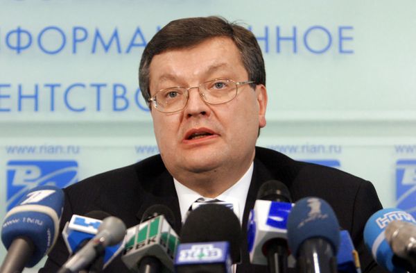 Ukrainian Foreign Minister Kostyantyn Hryshchenko - Sputnik International