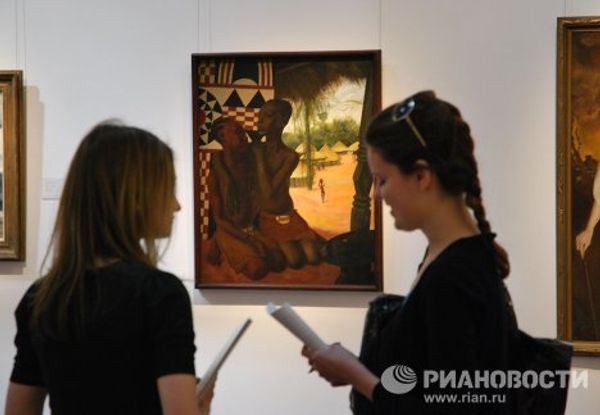 African-inspired work gets top bids at Sotheby’s Russian art sales African-inspired work gets top bids at Sotheby’s Russian art sales - Sputnik International