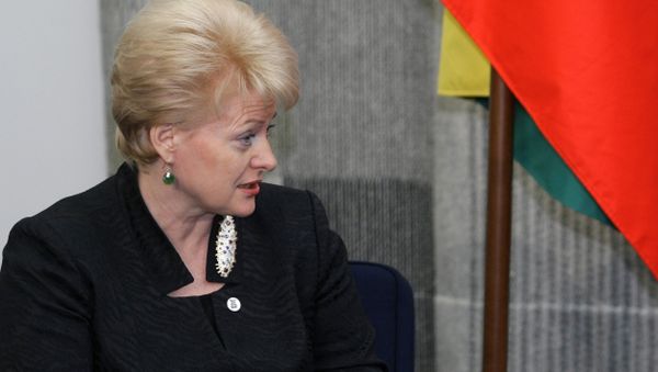 Lithuanian President Dalia Grybauskaite - Sputnik International