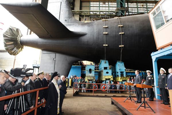 Russia to float out new nuclear submarine after delay Russia to float out new nuclear submarine after delay - Sputnik International
