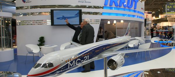 A UAC stand at the Paris Air Show. Archive. A UAC stand at the Paris Air Show. Archive. - Sputnik International
