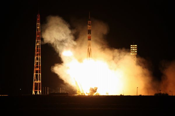 The spacecraft blasted off from the Baikonur Space Station in Kazakhstan for its half-year mission on the ISS at 01:35 a.m. Moscow time on Wednesday (21:35 GMT, Tuesday) - Sputnik International