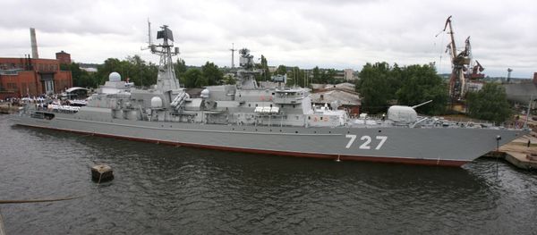 Russia's Baltic Fleet guard ship, the Yaroslav Mudry, has begun its passage through the Suez Canal and is headed for the Mediterranean after drills in the Red Sea, the Western Military District said in a statement released Thursday. - Sputnik International