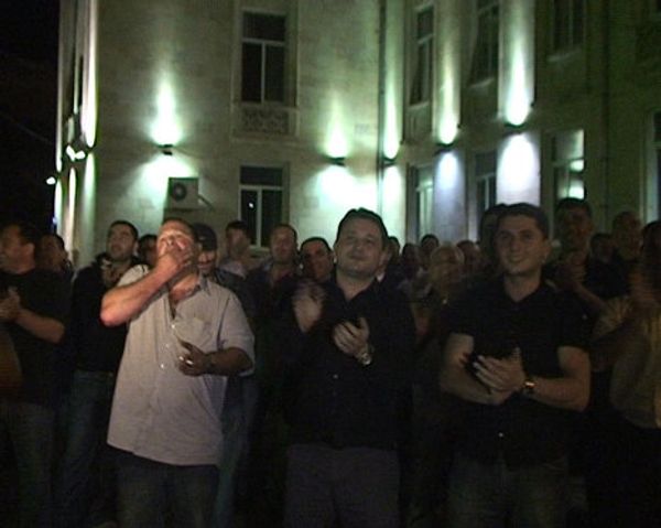 Georgian Gori pulls down statue of Stalin - Sputnik International