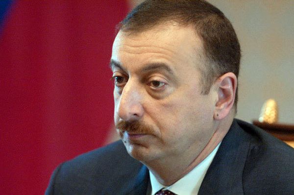 Azerbaijani President Ilham Aliyev  and Belarusian president Alexander Lukashenko  - Sputnik International