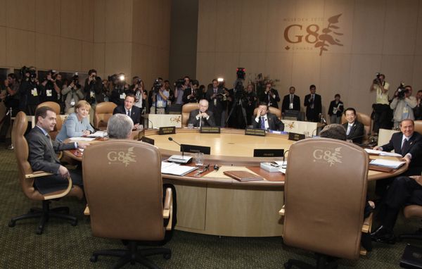 The G8 leaders - Sputnik International