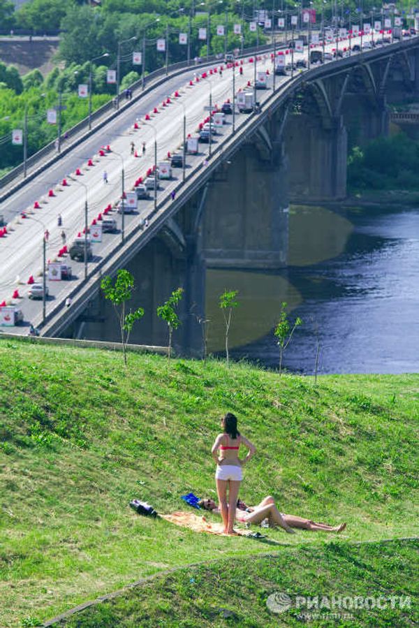 Russia melted by record heat - Sputnik International