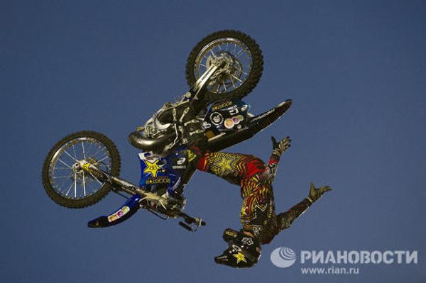 Flying motorbikes at Red Bull X-Fighters World Tour Flying motorbikes at Red Bull X-Fighters World Tour - Sputnik International