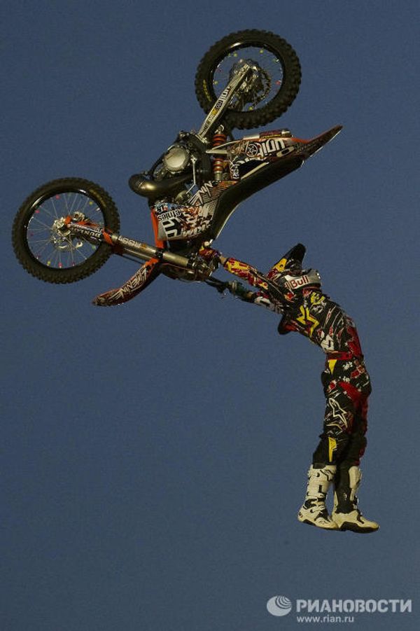 Flying motorbikes at Red Bull X-Fighters World Tour Flying motorbikes at Red Bull X-Fighters World Tour - Sputnik International